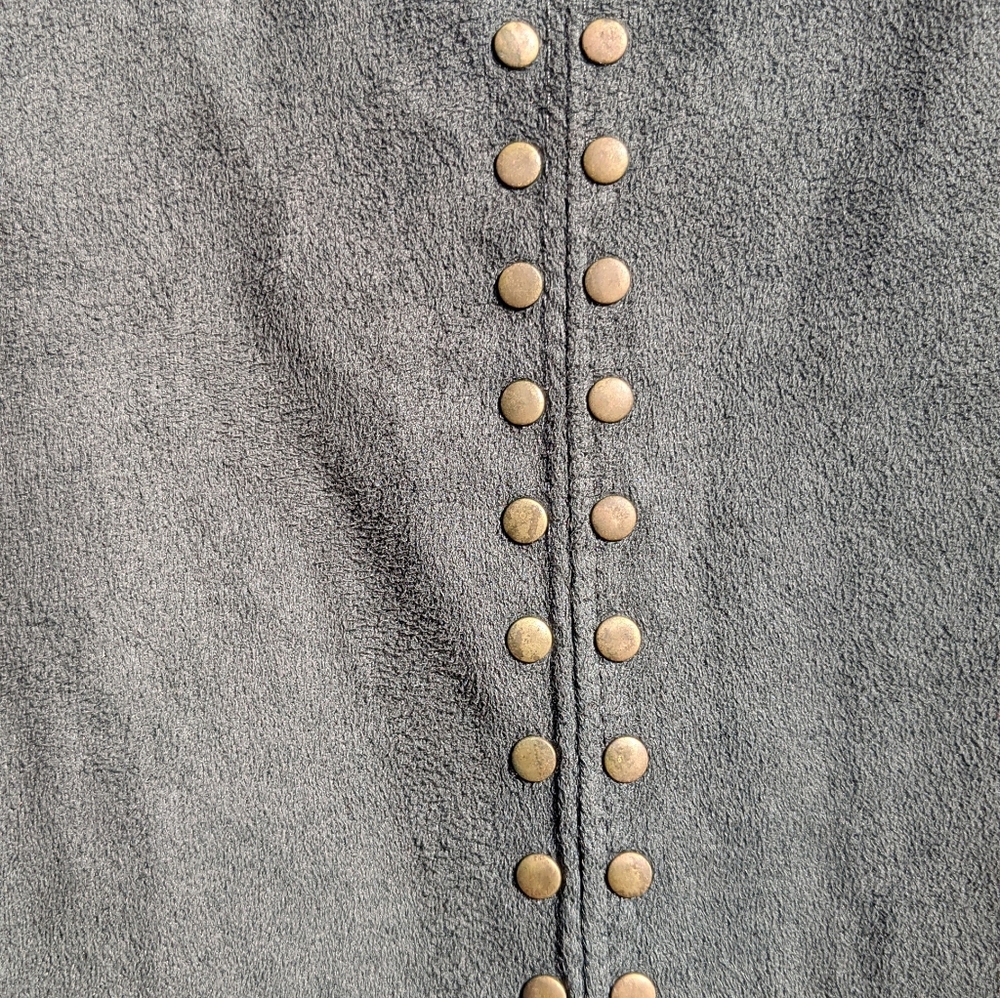 Dark Green Velvet Shirt - Picture 4 of 4